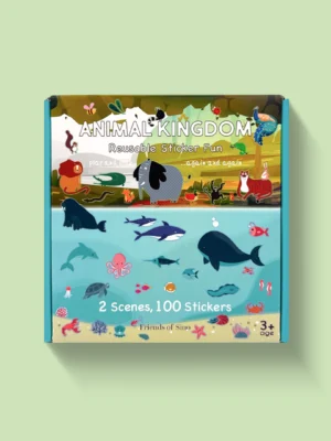 Animal Kingdom - Reusable Stickers