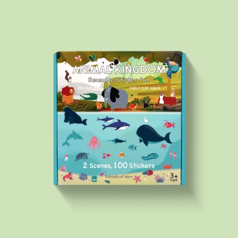 Anasayfa 3 Animal Kingdom - Reusable Stickers