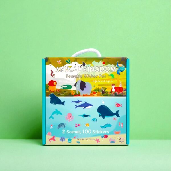 Animal Kingdom - Reusable Stickers