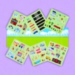 Hey Townies - Reusable Stickers