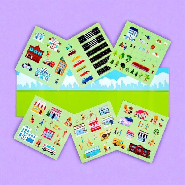 Hey Townies - Reusable Stickers