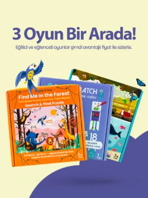 Eğitici ve Yaratıcı Oyunlar 3’lü Kampanya Paketi